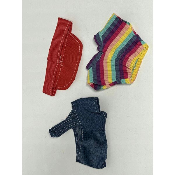 Set 3 capi di abbigliamento per bambole Labubu 17 cm The Monsters