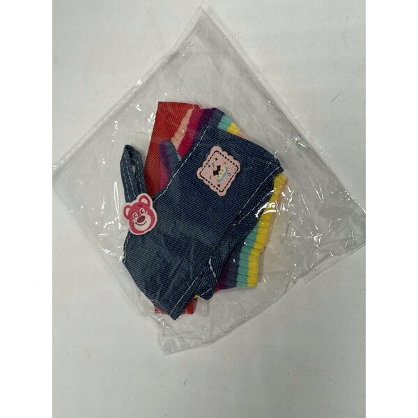 Set 3 capi di abbigliamento per bambole Labubu 17 cm The Monsters