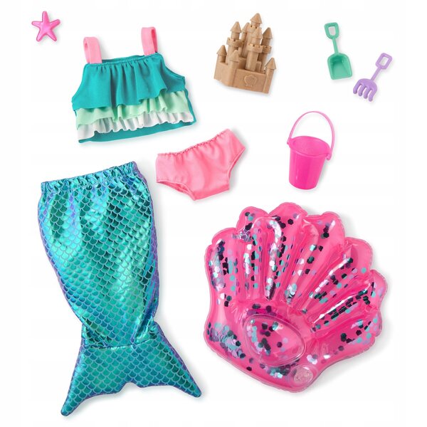 Our Generation Mermaid Dreams Puppenkleidungsset mit Meerjungfrauenschwanz 46 cm