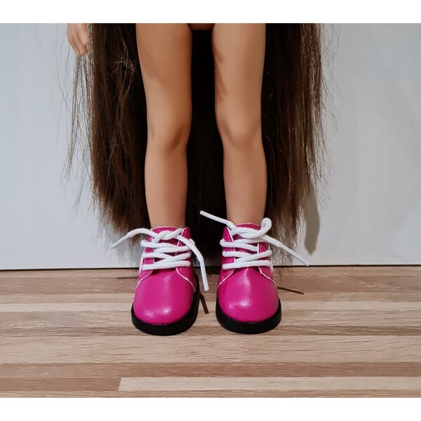 Scarpe rosa per la bambola spagnola Paola Reina, 32 cm - nuove ed estetiche