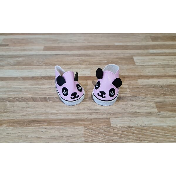 Buciki panda rosa per bambola Paola Reina 32 cm – accessorio perfetto