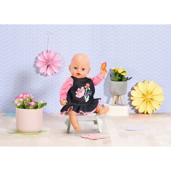 Zapf Jeans-Kleid: Jeanskleid für 43 cm große Baby Born-Puppen