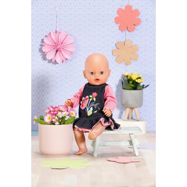 Zapf Jeans-Kleid: Jeanskleid für 43 cm große Baby Born-Puppen