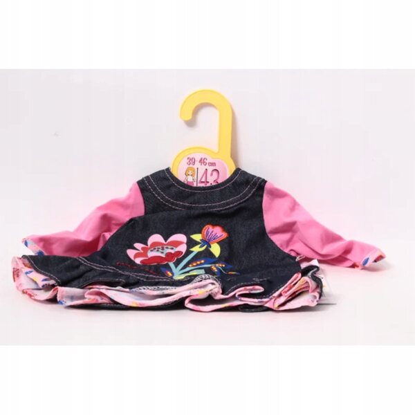 Zapf Jeans-Kleid: Jeanskleid für 43 cm große Baby Born-Puppen