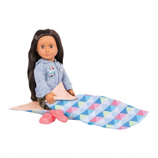 Bekleidungsset für 46 cm große Our Generation-Puppe – Biwak- und Camper-Look