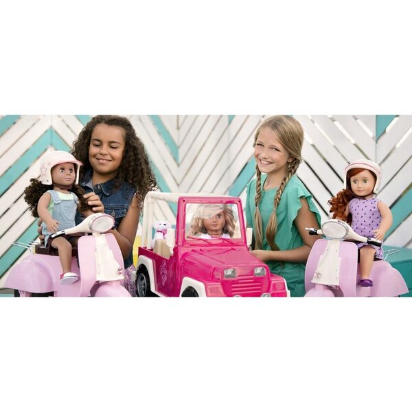 Bekleidungsset für 46 cm große Our Generation-Puppe – Biwak- und Camper-Look
