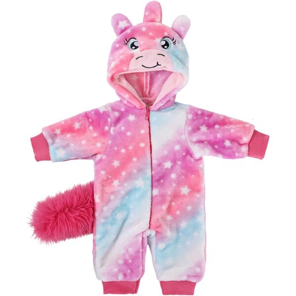 Kleidungsset für 43 cm große Reborn-Puppen mit Tiermotiv, weich und waschbar