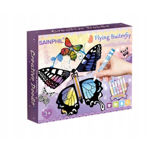 Set 5 Farfalle Volanti a Carica per Bambini - Gioco Magico e Divertente