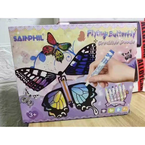Set 5 Farfalle Volanti a Carica per Bambini - Gioco Magico e Divertente