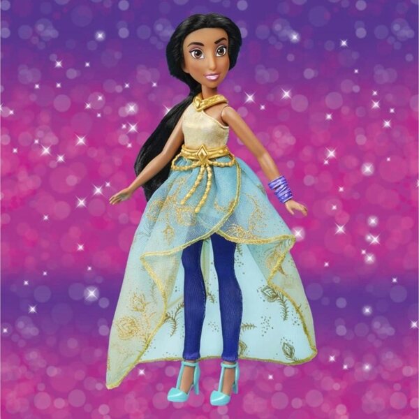Disney Jasmine und Rapunzel Puppen mit Kleiderschrank und Kleidung – Modegarderobe