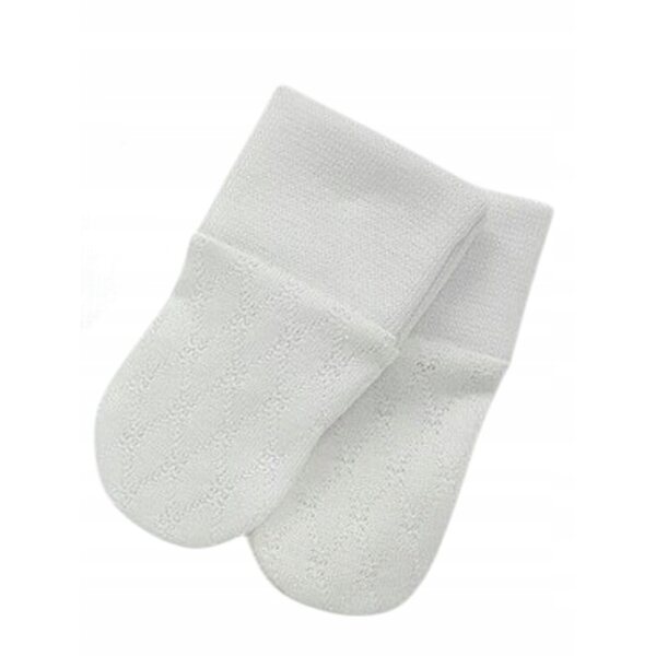 Schöne weiße durchbrochene Socken für 40-45 cm große Puppen, Baumwolle und Lycra