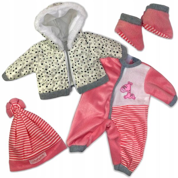 Adar Puppenkleidung 40-45cm Stoffjacke für Puppen