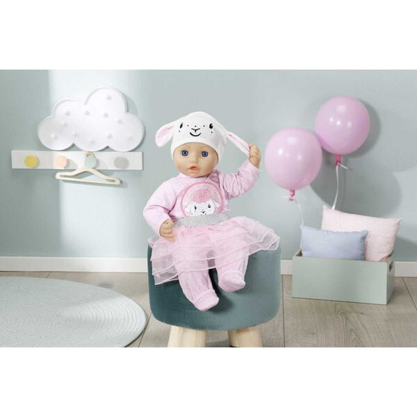 Baby Annabell Deluxe-Kleidungsset mit Pailletten für 43-cm-Puppe