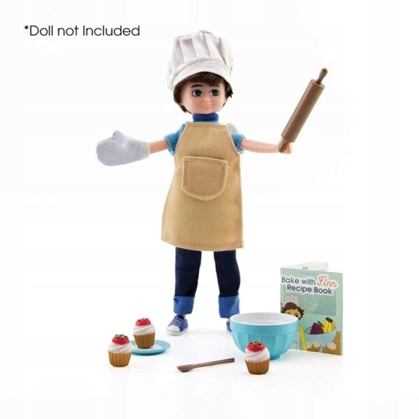 Set Accessori per Bambola Lottie - Kit per Pasticceria con Grembiule e Utensili