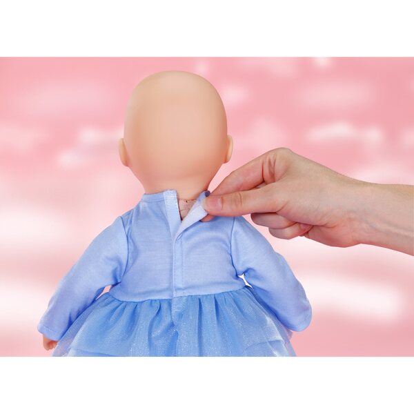 BABY Born Sukienka zimowa 36 cm - Abito invernale con tiul e kamizelka peluche