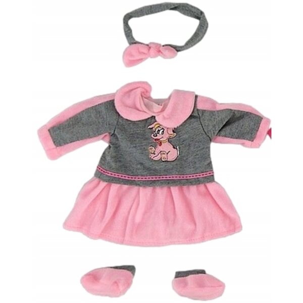 Kleidung für 40-cm-Puppe aus Stoff, neues Outfit für Kinder ab 3 Jahren