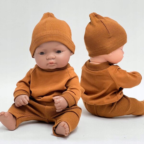 Bluza und Leggins Rudi für Miniland 32 cm Puppen und Minikane 28 cm aus Baumwolle
