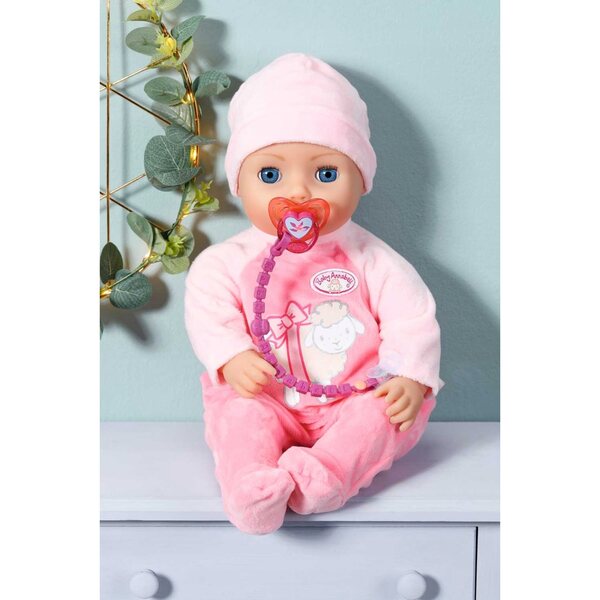 Baby Annabell Smoczek mit Clip und Kette für Puppen, Originalzubehör