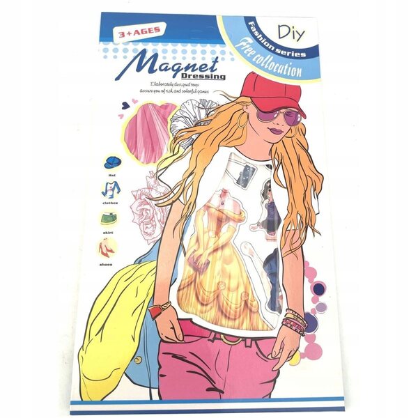 Gioco Magnetico per Vestire Bambole Alltoys - Creatività e Moda per Bambini 3+