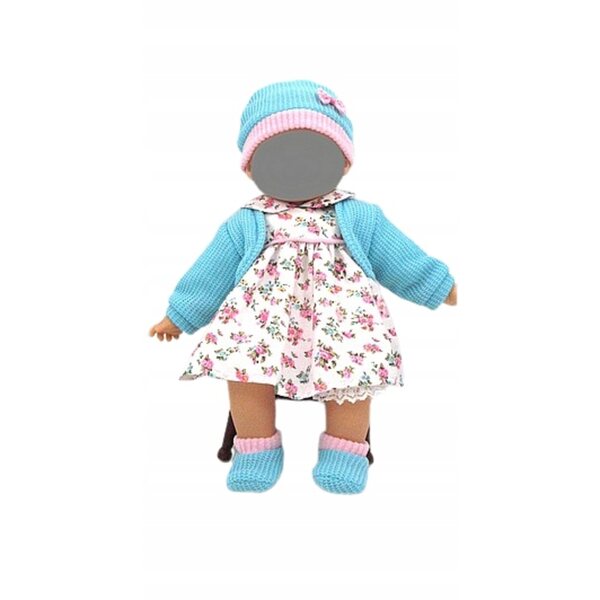 Kleidung für 40-cm-Puppen aus hochwertigem, CE- und EN71-zertifiziertem Stoff