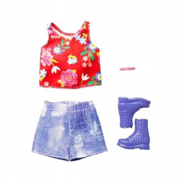Barbie-Puppenkleidung, komplettes Styling mit farbenfrohen Accessoires