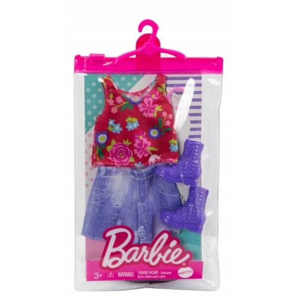 Barbie-Puppenkleidung, komplettes Styling mit farbenfrohen Accessoires