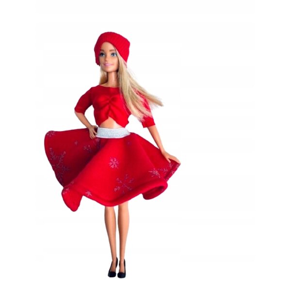 Weihnachtskleidungsset für 30-cm-Puppen – stilvolle und bequeme Kleidung