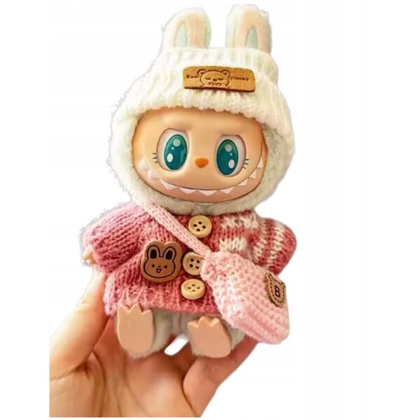 Monsters Anime Kleidung für Puppen und Marionetten Labubu Pullover Set