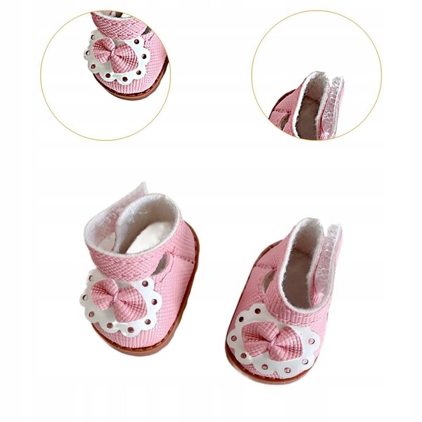 Bucini colorati in tessuto per bambole da 17 cm, accessorio morbido e alla moda