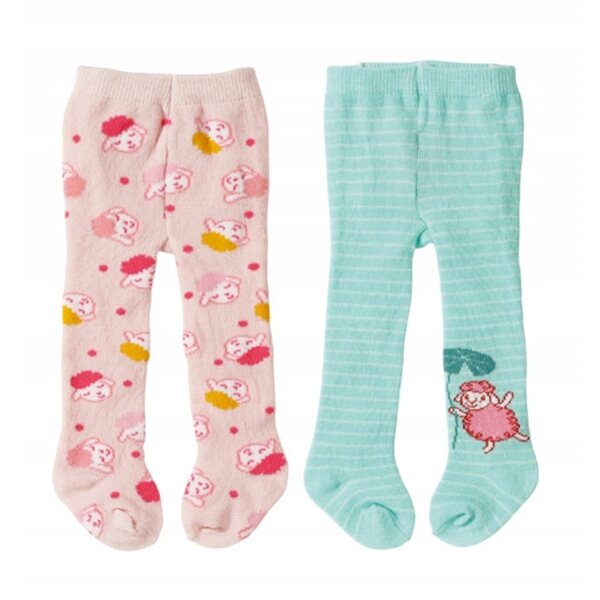 Baby Annabell Rajstopki per Bambole 2 Paia Calze Morbide Taglia 39-46 cm