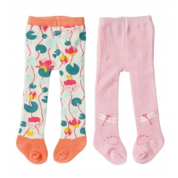 Baby Annabell Rajstopki per Bambole 2 Paia Calze Morbide Taglia 39-46 cm