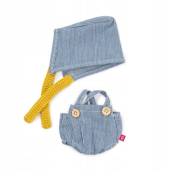Miniland set abbigliamento bambino per bambola 21 cm in tessuto