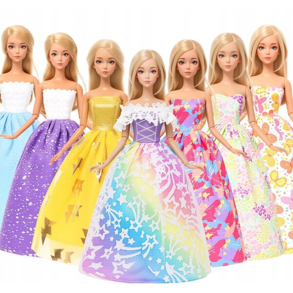 95-teiliges Set mit Kleidung und Accessoires für 30-cm-Puppen – Mode und Kreativität
