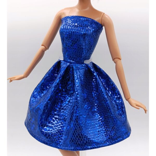 Korsettkleid für Puppe mit Klettverschluss, 48 cm