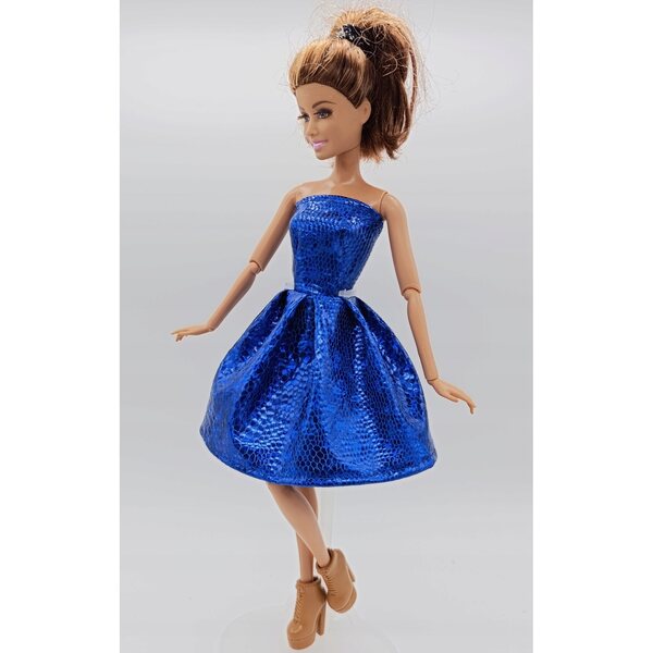 Korsettkleid für Puppe mit Klettverschluss, 48 cm