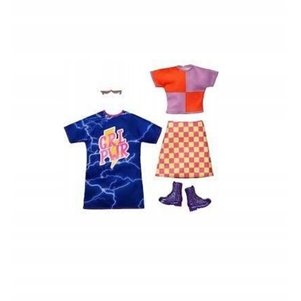 Mattel Barbie 2er-Pack Kleidung und Accessoires HBV69 für Kinder ab 3 Jahren