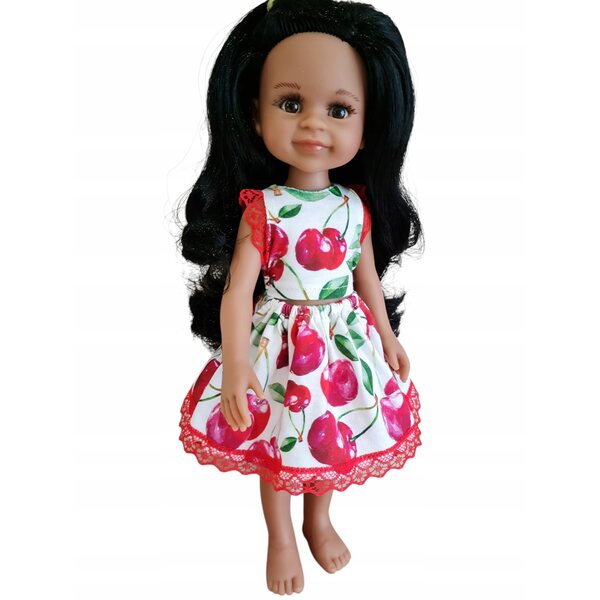 Komplette zweiteilige Kleidung für Paola Reina 32 cm Puppe aus hochwertigem Stoff