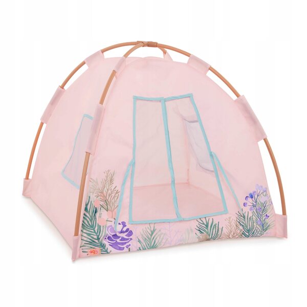 Tenda da campeggio per bambole Our Generation con accessori per giochi all'aperto