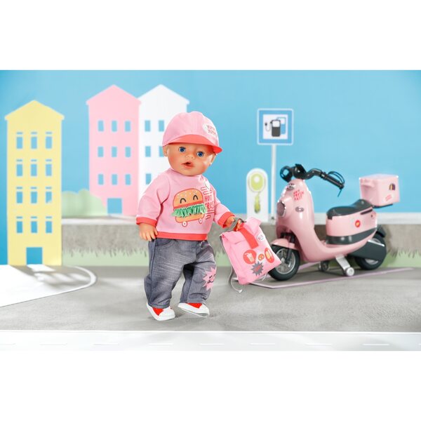 Baby Born Abbigliamento Urbano 43 cm - Completo Rosa per Bambole