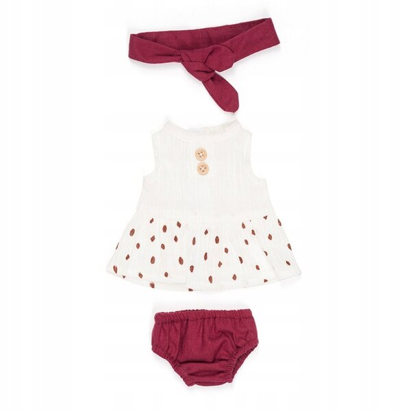 Miniland Set Abbigliamento Dune per Bambola 32 cm in Tessuto Riciclato