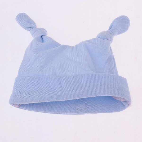 Completo per bambole neonato 10-11'' con pagliaccetto, cappello e calzini blu