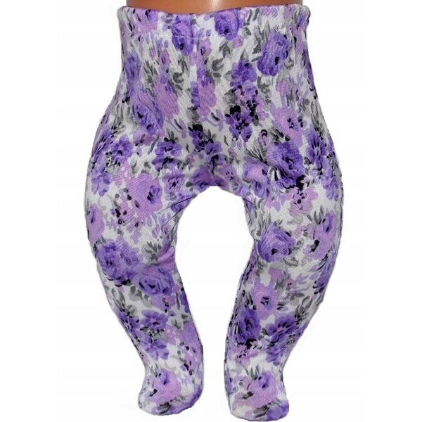 Rajtuzy colorate a fiori per bambola Baby Born 43 cm - vesti la tua bambola con stile