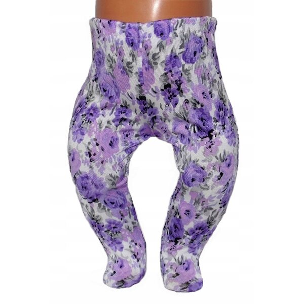 Rajtuzy colorate a fiori per bambola Baby Born 43 cm - vesti la tua bambola con stile