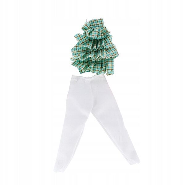 Mega kreative Puppenkleidung mit bunter Hose, Bluse und Accessoires
