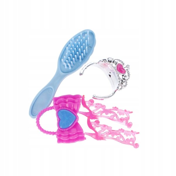 Mega kreative Puppenkleidung mit bunter Hose, Bluse und Accessoires