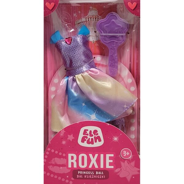 ELEFUN Prinzessin Roxie Kleid mit Ballkleid und Pinsel für kleine Mädchen
