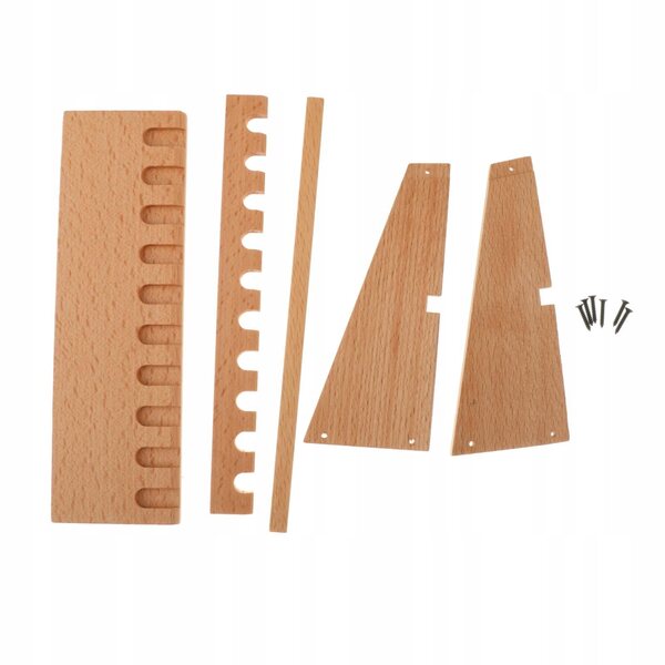 Einfach zu montierender 1/6 12 Zoll Waffenständer aus Holz für Actionfiguren