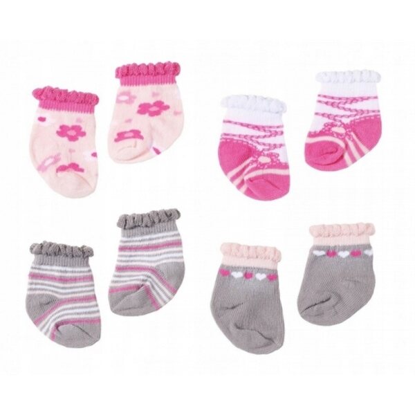 Calzini Baby Annabell set 2 paia per bambole, modelli assortiti