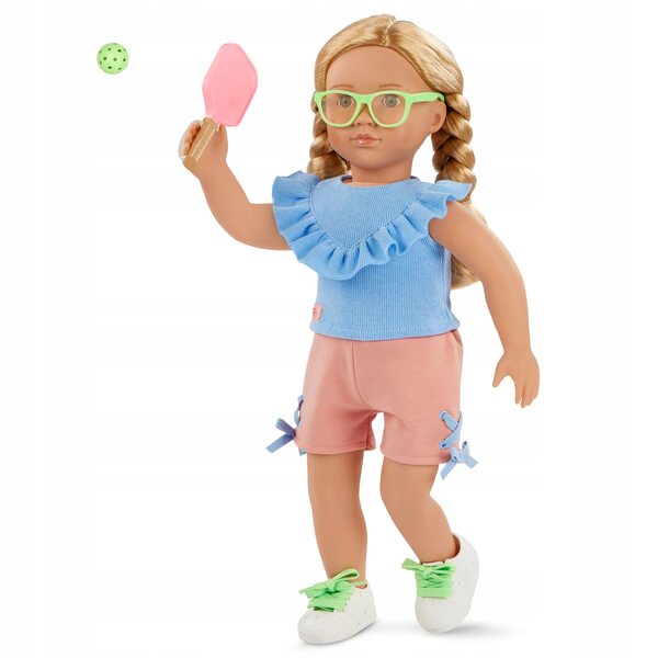 Our Generation Set Abbigliamento per Bambole Gioco Pickleball Serve with Love
