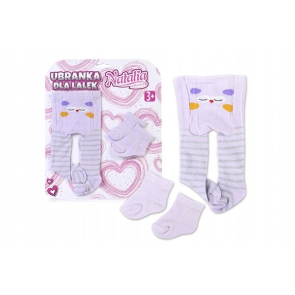 Natalia Puppenkleidung: Strumpfhosen und Socken für ein kleines Model